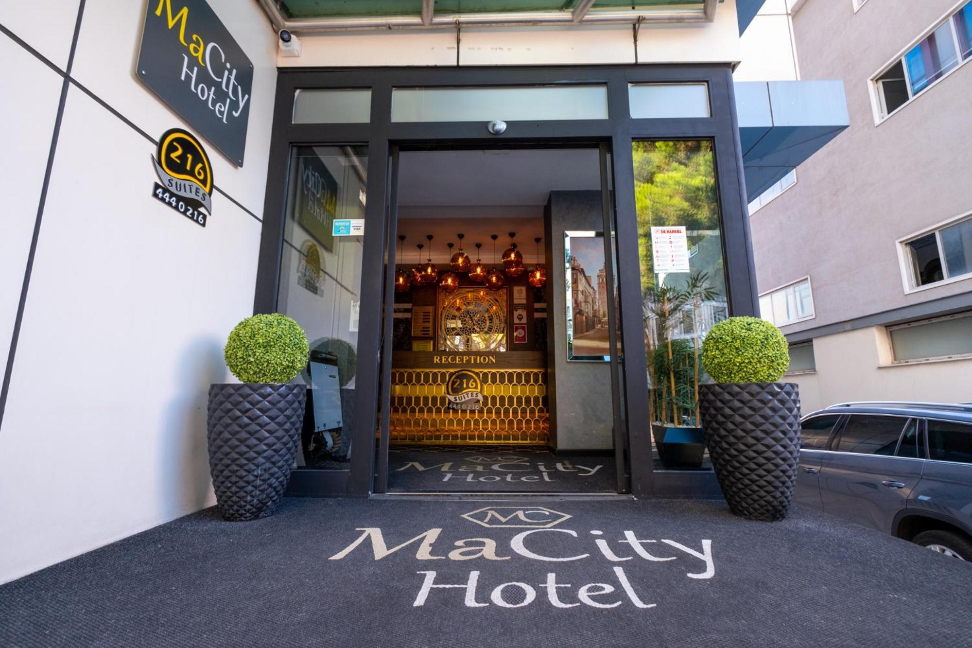 Ma City Hotel Estambul Exterior foto